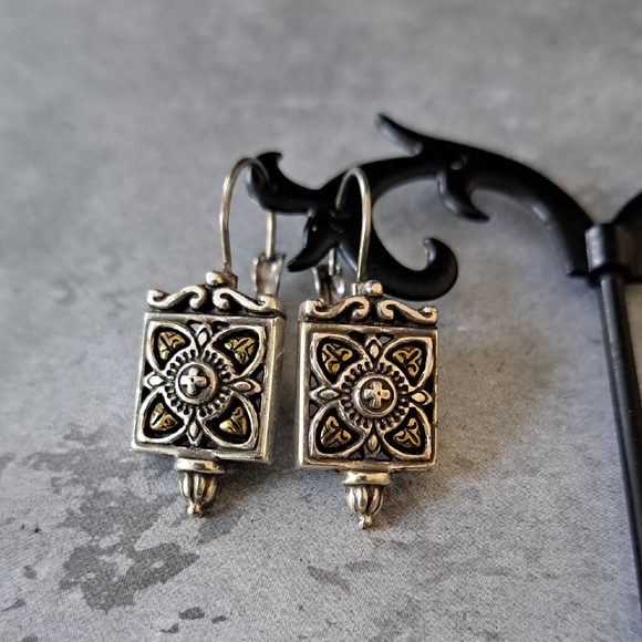 Brighton Jewelry - Brighton Silver and Gold Earrings